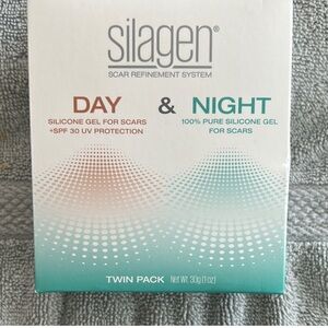 New Silagen Day & Night Scar Gel Twin Pack new never opened expiration 2027